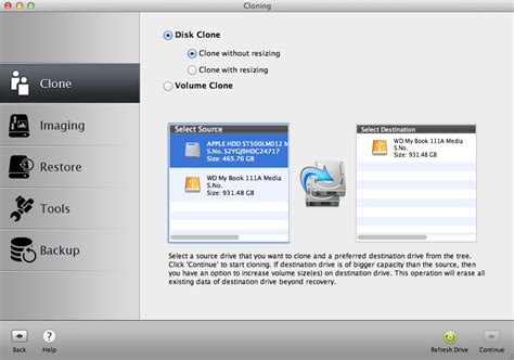 clone mac drive with boot camp partition
